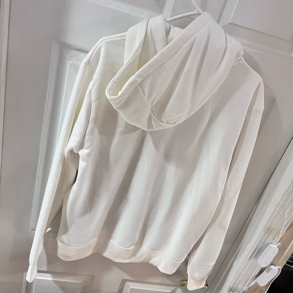 Tupac 2PAC Vintage Cream Logo Hoodie - Picture 3 of 4